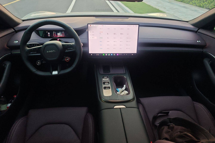 小米汽车 小米SU7 2024款 后驱长续航智驾版中控内饰7002