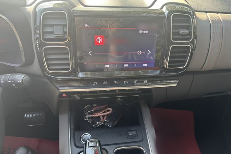 雪铁龙 天逸 C5 AIRCROSS 2019款 350THP 乐享型 国V中控内饰7002