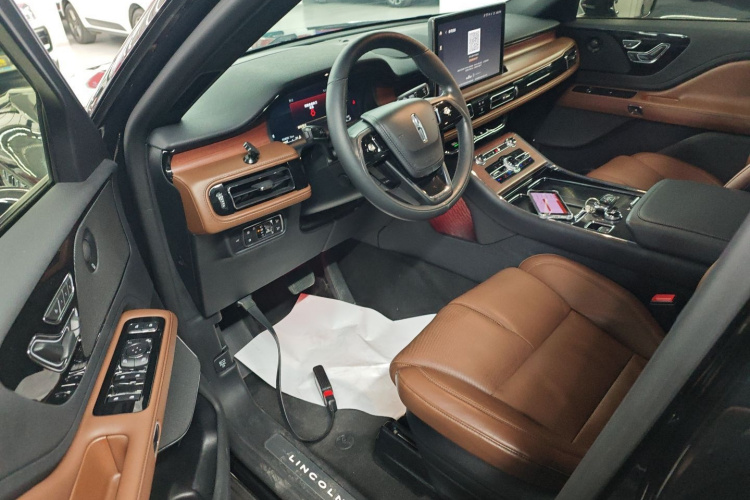 林肯 飞行家 2020款 3.0T V6 四驱尊雅版中控内饰7003