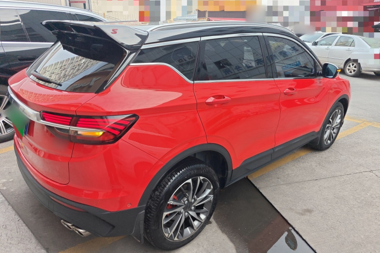 吉利汽车 缤越 2019款 运动款 260T DCT Battle 国V车身外观6005