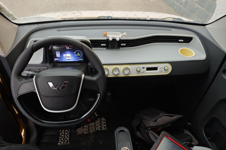 五菱汽车 宏光MINIEV 2021款 马卡龙时尚款 三元锂中控内饰12