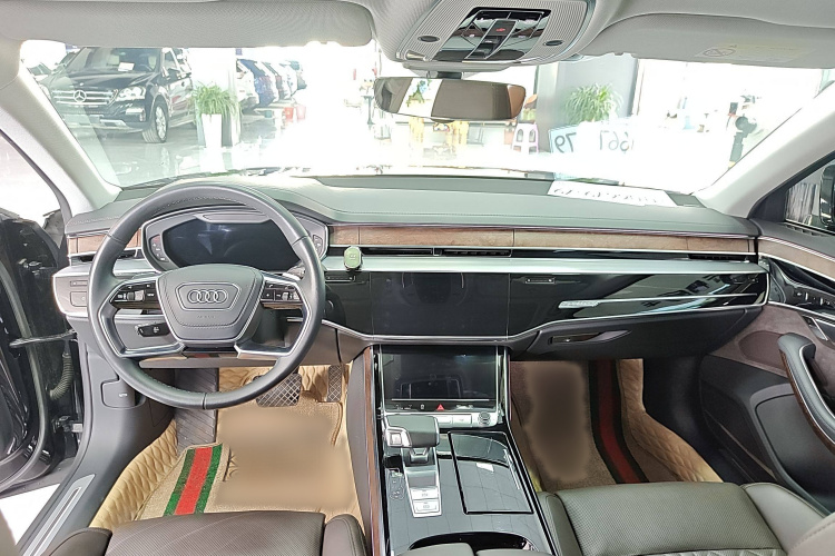 奥迪A8 2021款 A8L 55 TFSI quattro 豪华型中控内饰7004