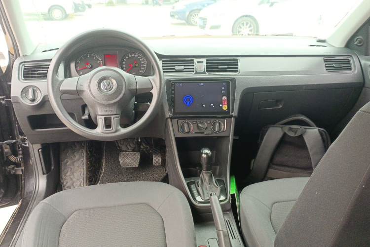 大众 桑塔纳 2015款 1.6L 自动风尚版中控内饰12