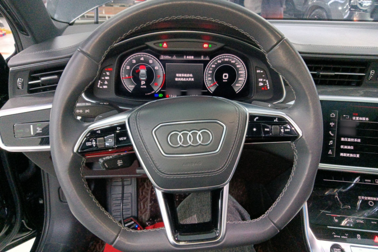 奥迪A6L 2023款 45 TFSI quattro 尊享动感型中控内饰13