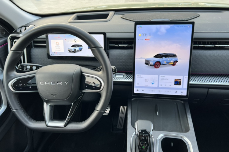 奇瑞 探索06 2023款 悦野版 1.6T 四驱探秘中控内饰7004