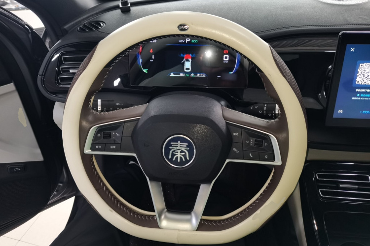 比亚迪 秦PLUS 2024款 荣耀版 DM-i 55KM领先型中控内饰13