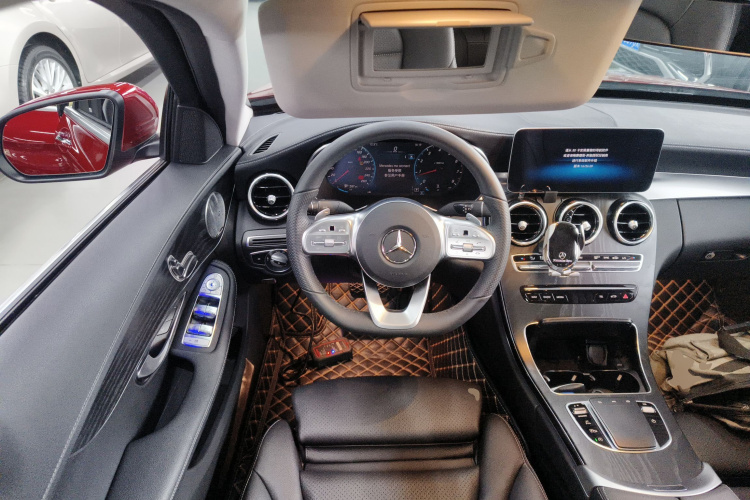 奔驰C级 2021款 C 200 L 时尚型运动版中控内饰13