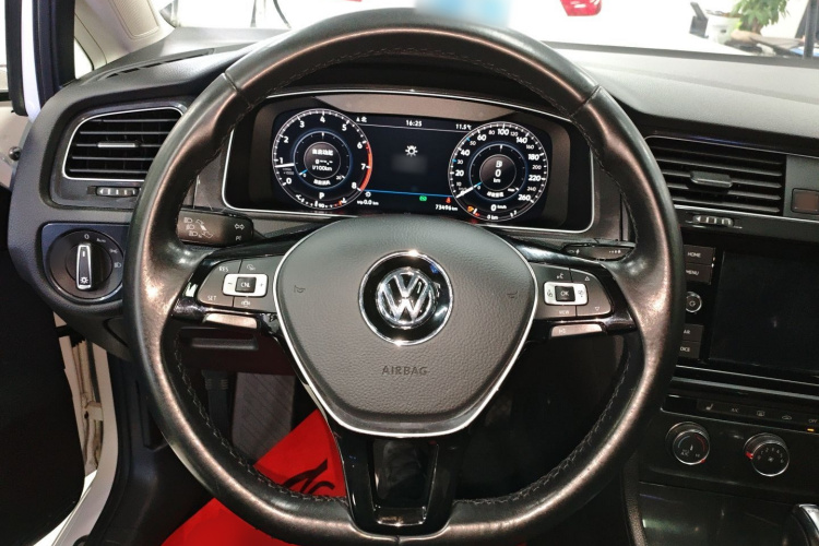 大众 高尔夫 2019款 280TSI DSG豪华型 国VI中控内饰13