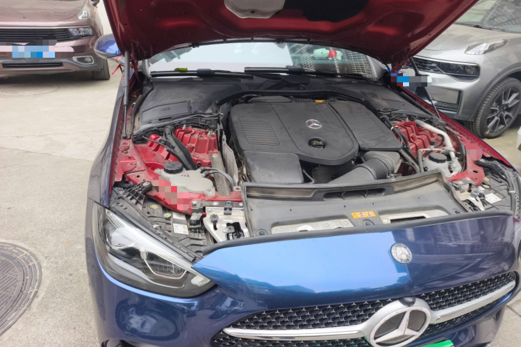 奔驰C级 2022款 改款 C 260 L 运动版局部细节9006