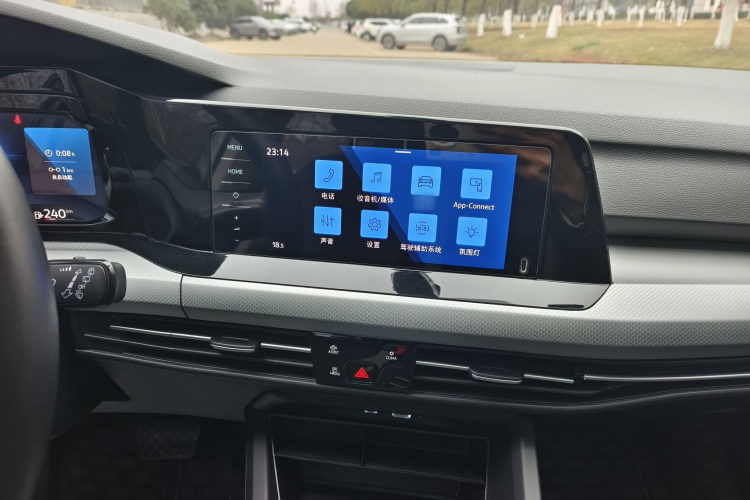 大众 高尔夫 2021款 280TSI DSG Pro中控内饰7007