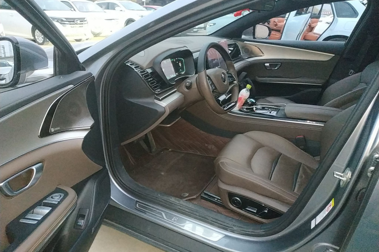 比亚迪 汉 2021款 EV 标准续航版豪华型中控内饰7003