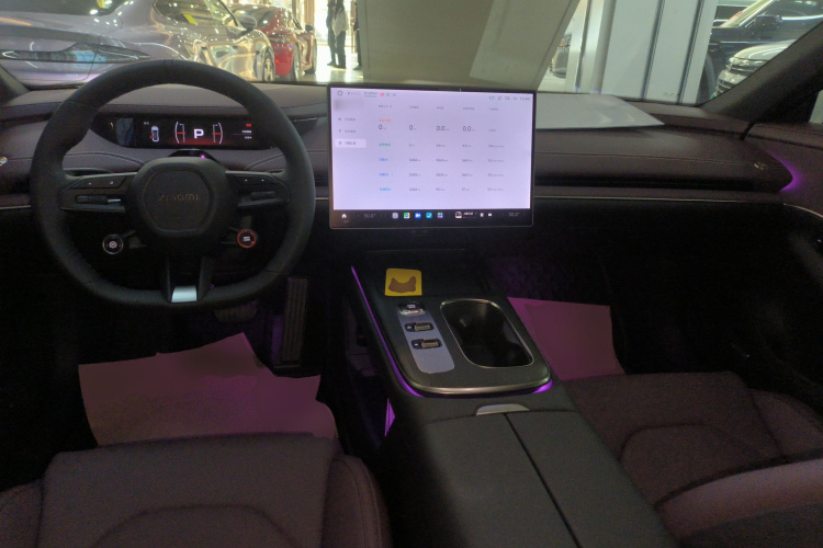 小米汽车 小米SU7 2024款 后驱超长续航高阶智驾Pro版中控内饰7002