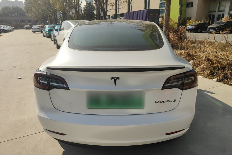 特斯拉 Model 3 2020款 长续航后轮驱动版车身外观6