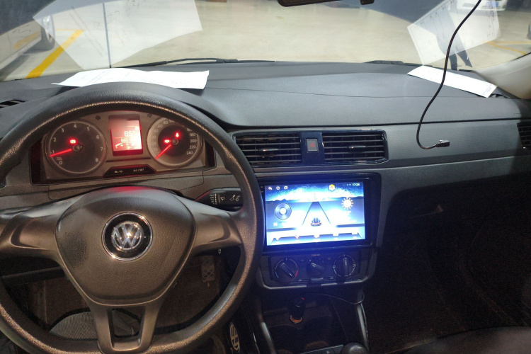 大众 桑塔纳 2021款 1.5L 手动风尚版中控内饰12