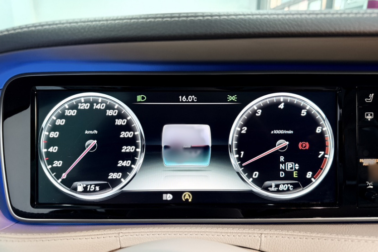 奔驰S级 2014款 S 320 L 商务型中控内饰7015