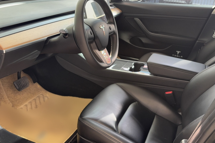 特斯拉 Model 3 2020款 长续航后轮驱动版中控内饰7001