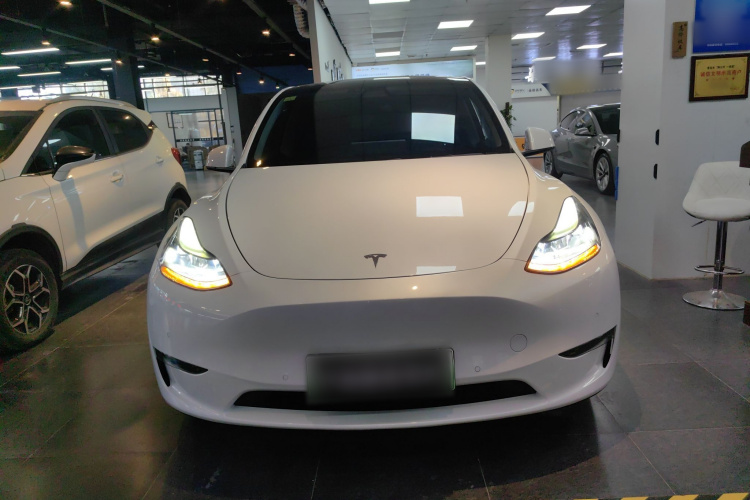 特斯拉 Model Y 2021款 长续航全轮驱动版车身外观2
