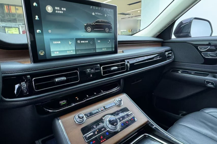 林肯 飞行家 2020款 3.0T V6 四驱尊享版中控内饰7003