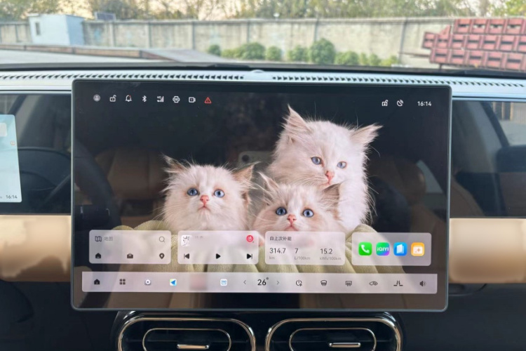 零跑汽车 零跑C01 2024款 增程 216尊享版中控内饰7011