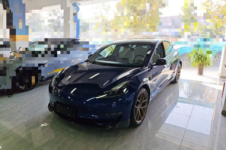 特斯拉 Model 3 2021款 Performance高性能全轮驱动版车身外观1