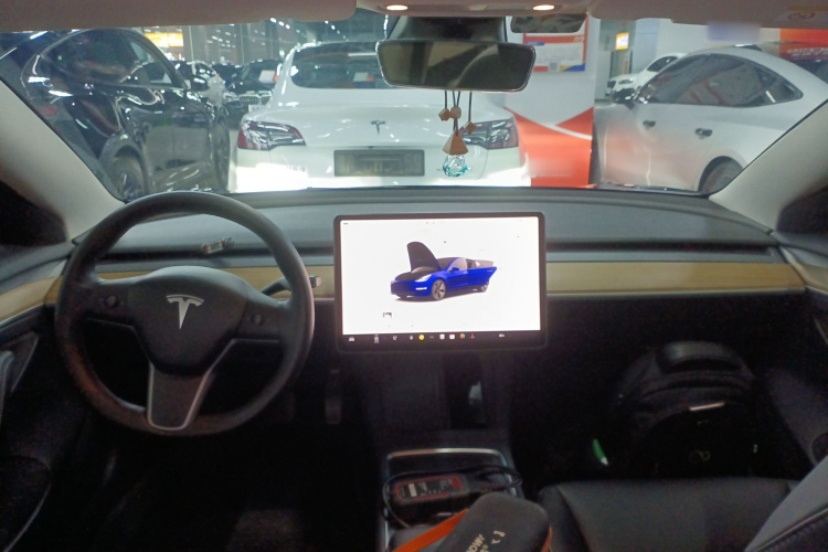 特斯拉 Model 3 2022款 后轮驱动版中控内饰7002