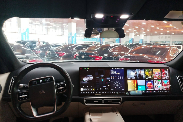 理想汽车 理想L9 2022款 Max中控内饰7002