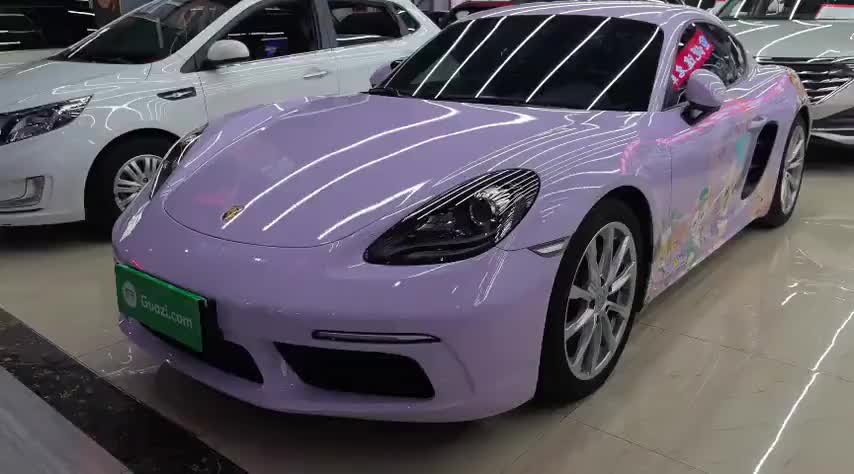 保时捷718 2022款 Cayman 2.0T实拍1