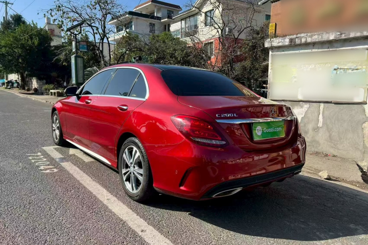 奔驰C级 2017款 C 200 L 运动版车身外观4