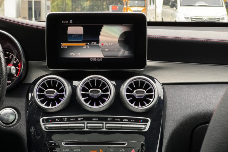 奔驰GLC AMG 2017款 AMG GLC 43 4MATIC中控内饰7010