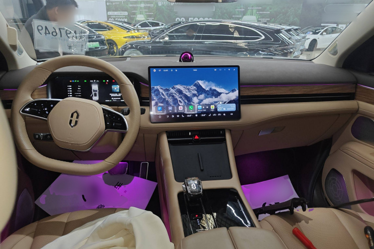 鸿蒙智行 问界M7 2024款 1.5T 智驾四驱Ultra版 5座中控内饰12