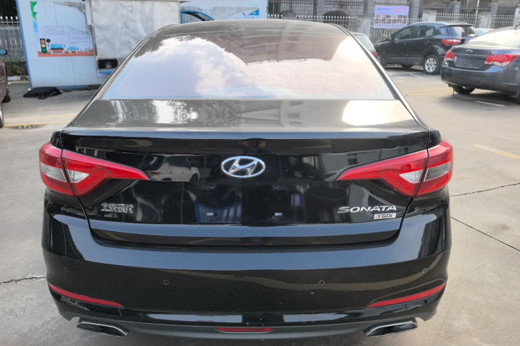 现代 索纳塔 2015款 1.6T GS时尚型车身外观6