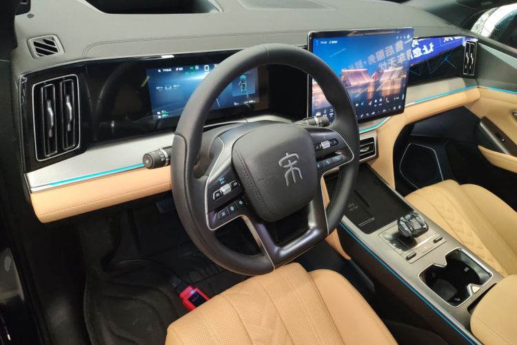 比亚迪 宋L DM-i 2024款 160km 卓越型中控内饰7002