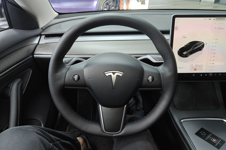 特斯拉 Model 3 2021款 改款二 Performance高性能全轮驱动版中控内饰13