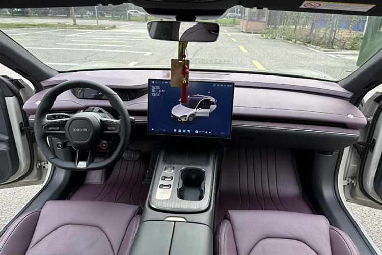 小米汽车 小米SU7 2024款 后驱长续航智驾版中控内饰7002