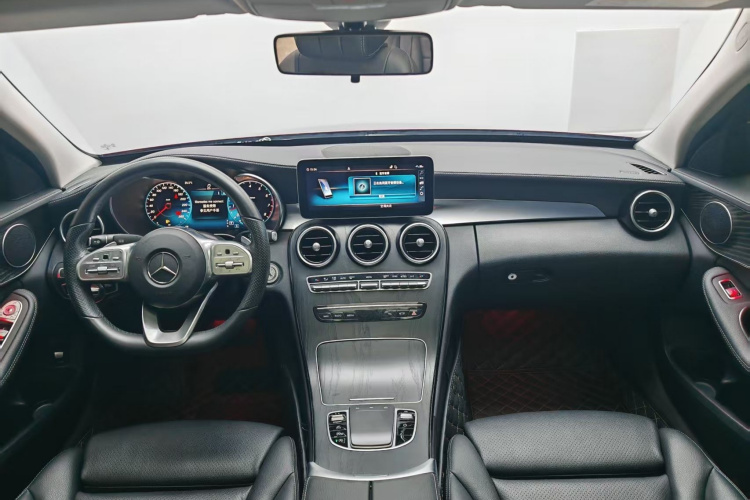 奔驰C级 2020款 C 200 L 时尚型运动版中控内饰12