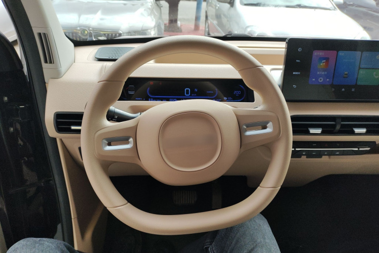 吉利银河 2024款 200km 熊猫卡丁中控内饰13