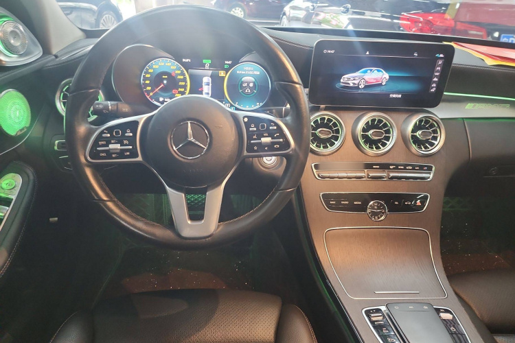 奔驰C级 2021款 C 260 L中控内饰7003