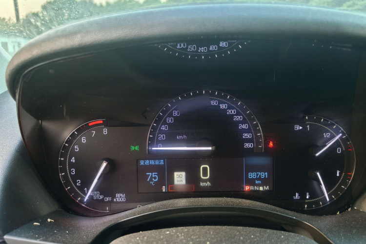 凯迪拉克ATS-L 2017款 28T 时尚型中控内饰7004