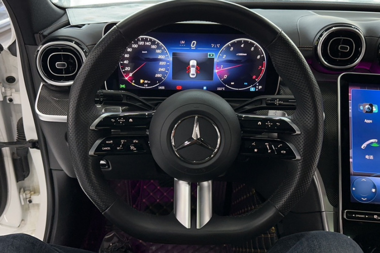 奔驰C级 2023款 C 200 L 运动版局部细节13