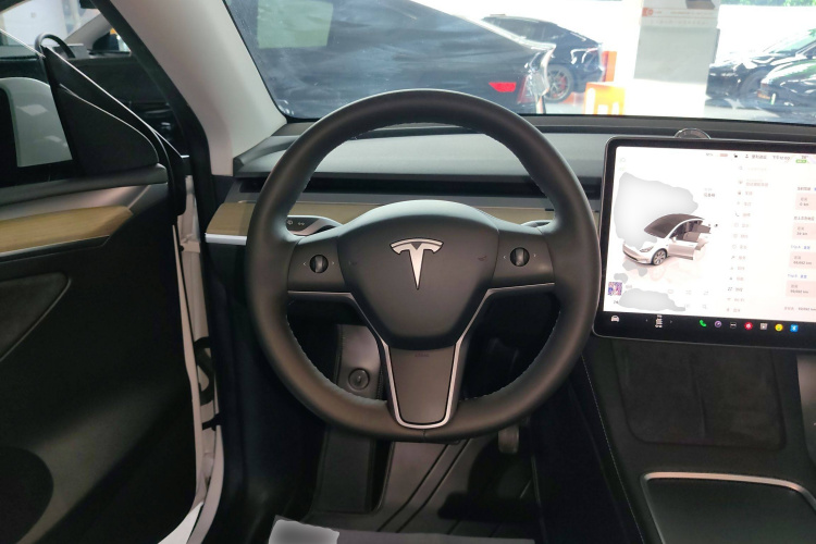 特斯拉 Model Y 2022款 改款 长续航全轮驱动版中控内饰13