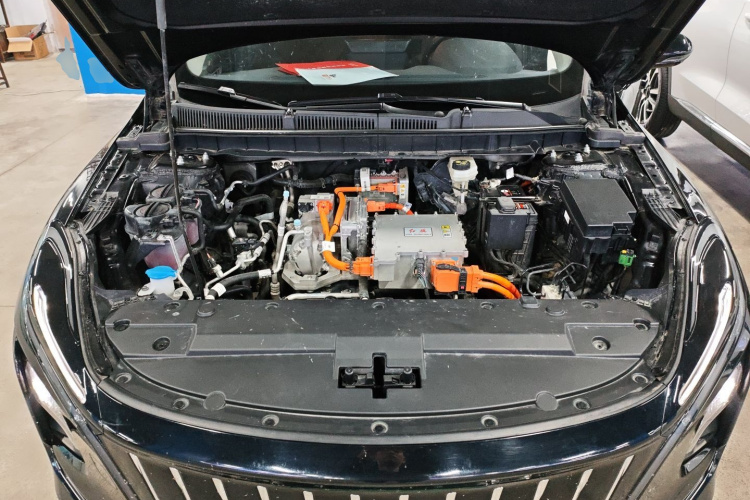 红旗E-QM5 2024款 500km 出行版机舱底盘24