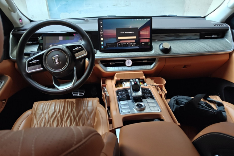 坦克500 2022款 3.0T 运动版 造境型 5座中控内饰12