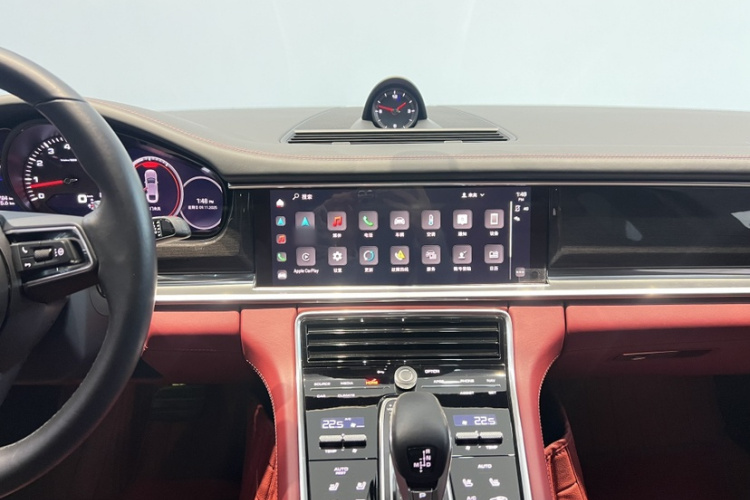 保时捷 2023款 改款 Panamera 2.9T 铂金版中控内饰7006