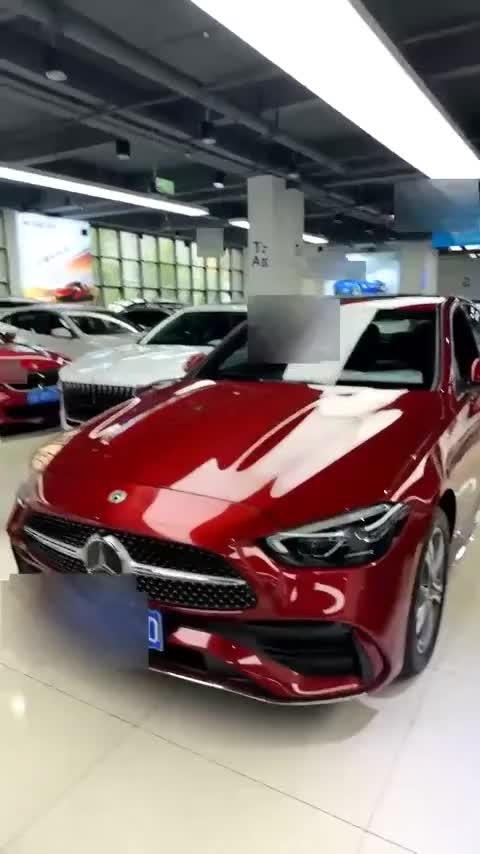 奔驰C级 2022款 改款 C 200 L 运动版讲解2