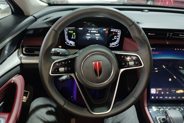 红旗H5 2025款 1.5T DCT旗韵版中控内饰13