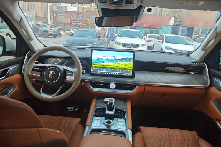 坦克500 2023款 3.0T 商务版 造境型 5座中控内饰12