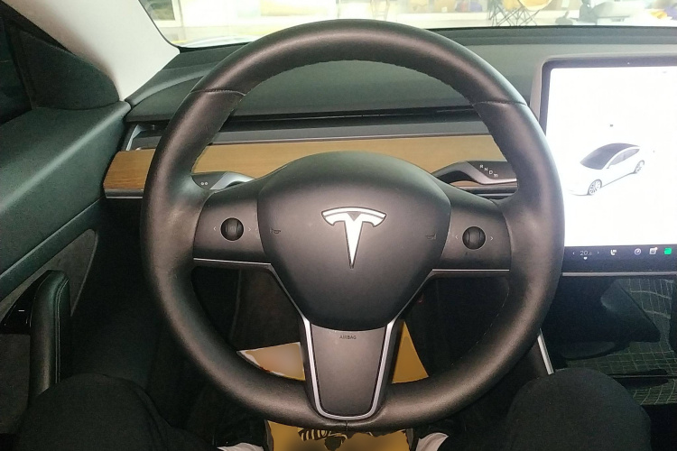 特斯拉 Model 3 2020款 改款 长续航后轮驱动版中控内饰13