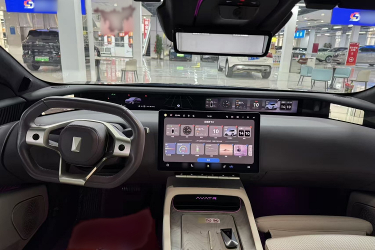 阿维塔12 2025款 Ultra增程版中控内饰7003