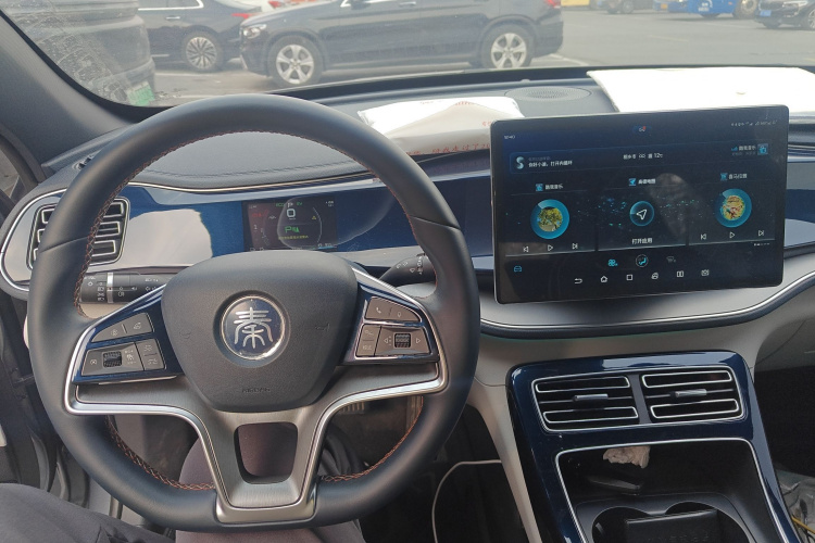 比亚迪 秦PLUS 2021款 DM-i 120KM 旗舰型中控内饰12