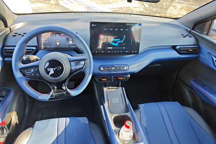 比亚迪 海鸥 2025款 智驾版 305km 自由版中控内饰12